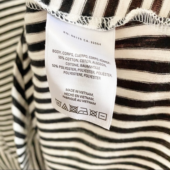 Anthropologie Postmark Slice Stripe Tee Small - Picture 6 of 6